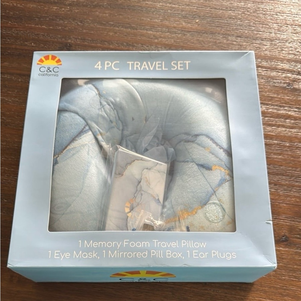 C&C California Travel Comfort Set - Light Blue